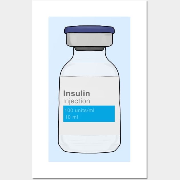 Insulin Wall Art by DiegoCarvalho